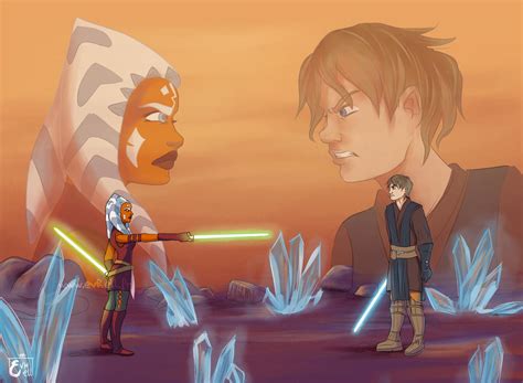 We all know Anakin and Ahsoka had a strong bond during the Clone Wars. . Anakin and ahsoka dark side fanfiction